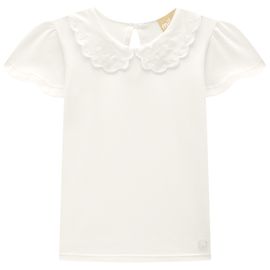 Blusa-Meninas-Manga-Curta-Off-White-Cotton-Gola-Bordada-Milon-2