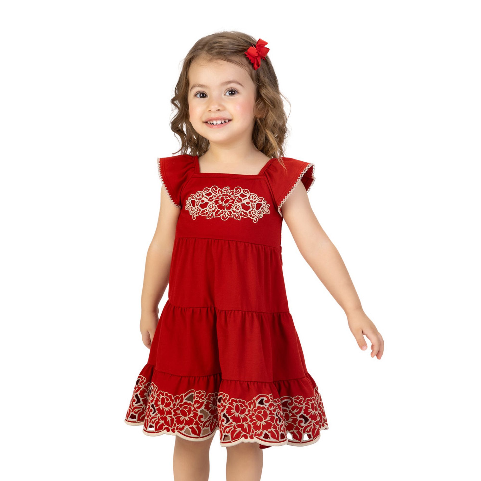 Vestido-Infantil-Cotton-Vermelho-Cranberry-Bordado-Corte-a-Laser-1