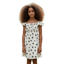 Vestido-Infantil-Fabula-Viscose-Decote-Franzido-Branco-Flor-de-Amor-1