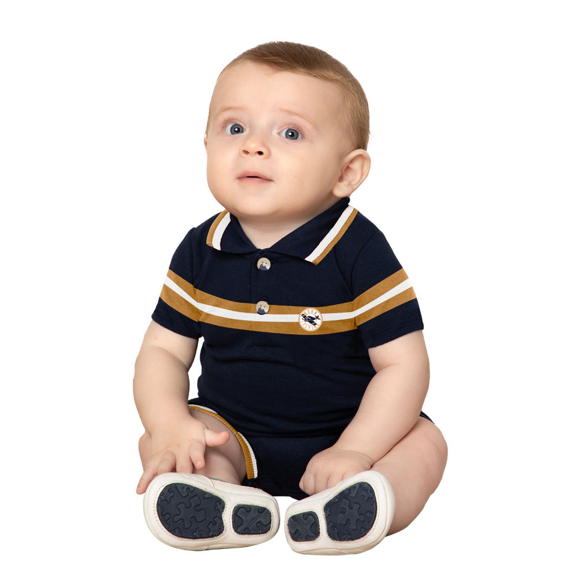 -	Macaquinho-Bebe-Estilo-Polo-Azul-Marinho-Cotton-Listras-Caramelo-1