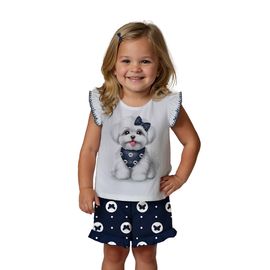 Conjunto-Blusa-Branca-Cachorrinha-Bandana-e-Short-Marinho-1