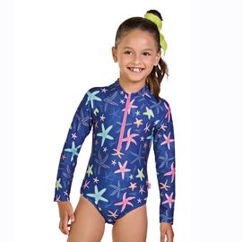 Maio-Body-Infantil-Manga-Longa-Ziper-Rosa-Azul-Estrelas-do-Mar-1