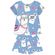 Pijama-Meninas-Curto-Malha-Azul-Cloud-Good-Night-Lhama-Kyly-2