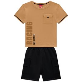 Conjunto-Meninos-Camiseta-Amendoa-Racing-Com-Bolso-e-Bermuda-Preta-2