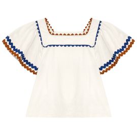 Blusa-Bata-Meninas-Cropped-Malha-Off-White-Detalhe-Azul-e-Caramelo-2