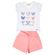 Conjunto-Meninas-Blusa-Branca-Bunny-Borboletas-e-Short-Rosa-2