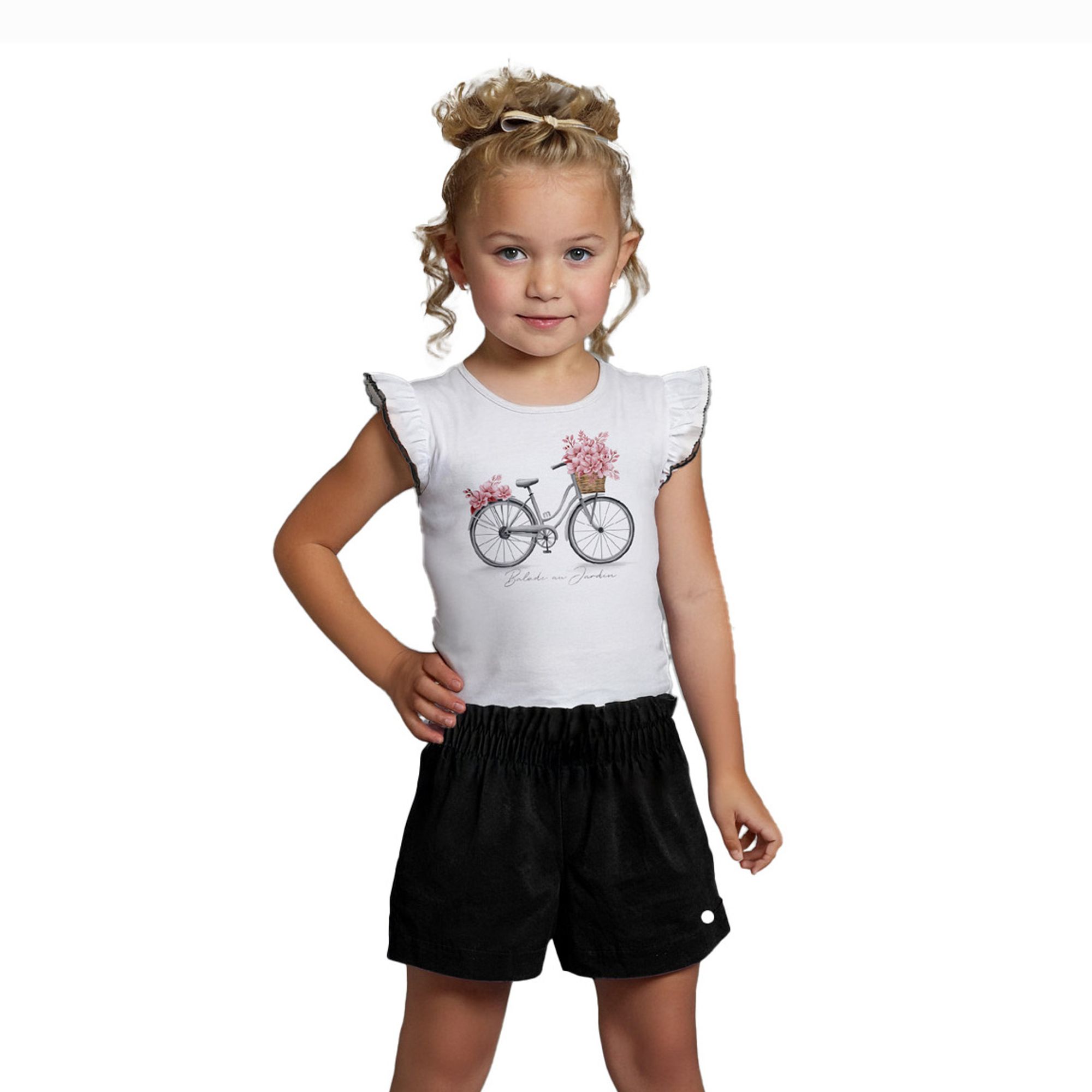 Conjunto-Meninas-Blusa-Branca-Bicicleta-e-Short-Preto-Milon-1