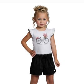 Conjunto-Meninas-Blusa-Branca-Bicicleta-e-Short-Preto-Milon-1