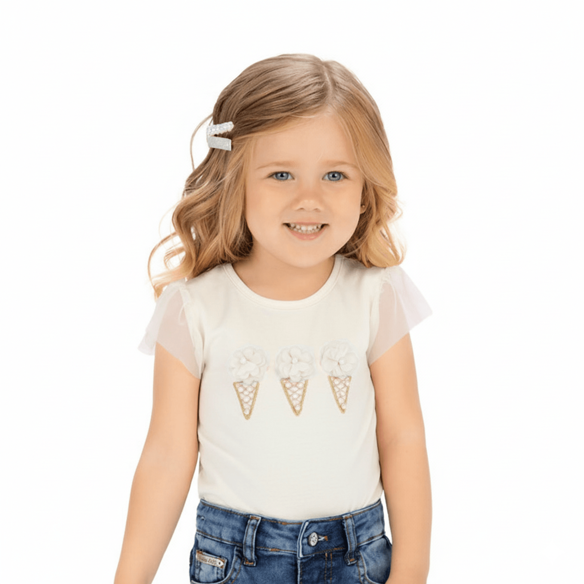 Blusa-Meninas-Mangas-Tule-Off-White-Sorvetes-Perola-e-Flor-Milon-1