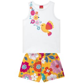 Conjunto-Meninas-Regata-Branca-Passarinho-e-Short-Amarelo-2