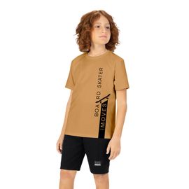 Conjunto-Meninos-Camiseta-Skater-Cor-Camurca-e-Bermuda-Preta-1