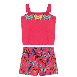 Conjunto-Meninas-Regata-Cropped-Pink-e-Short-Borboletas-2