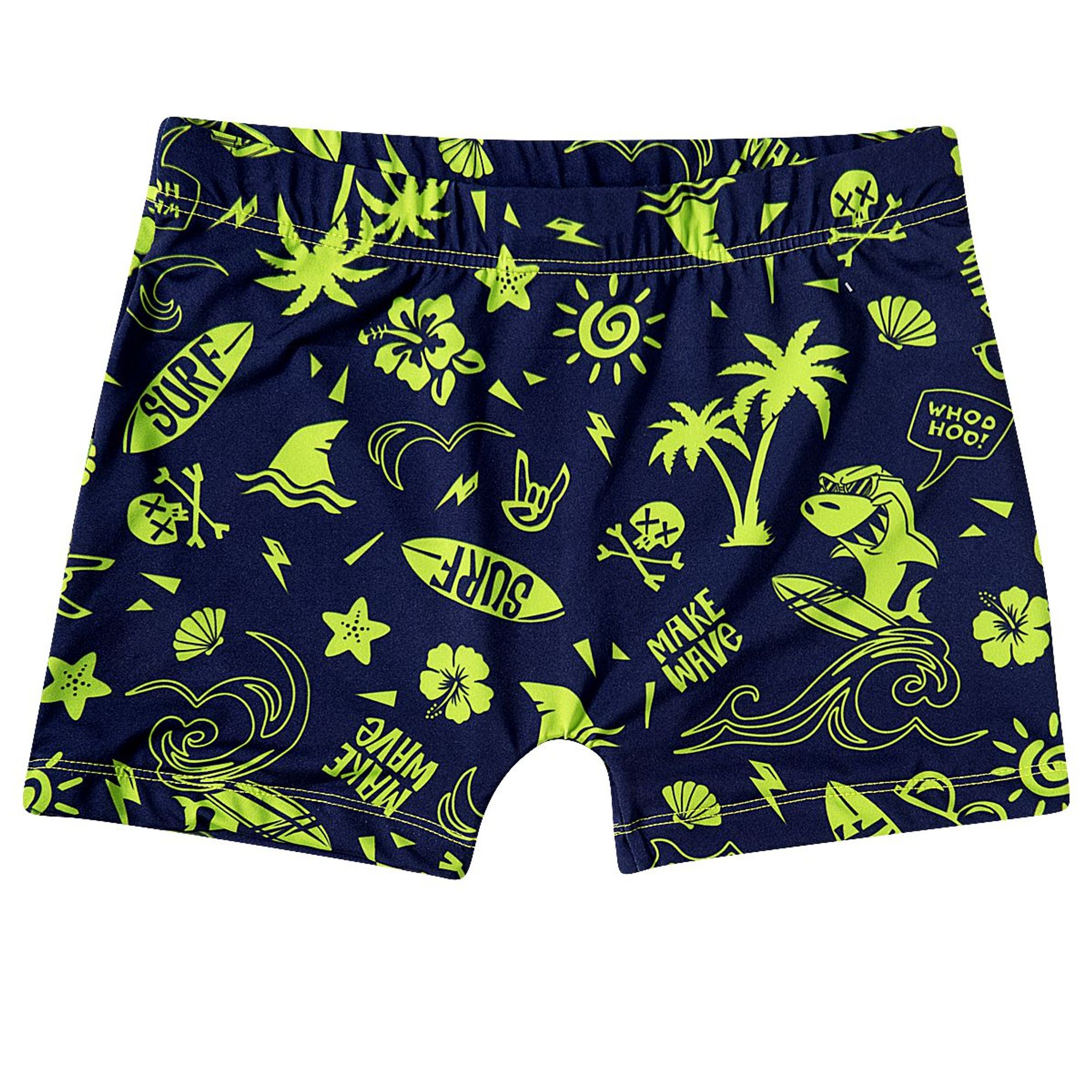 Sunga-Short-Infantil-Marinho-Surfe-Amarelo-Neon-Tip-Top-1