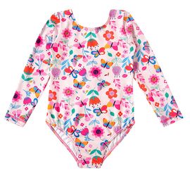 Maio-Body-Infantil-Manga-Longa-Rosa-Claro-Borboletas-e-Flores-1