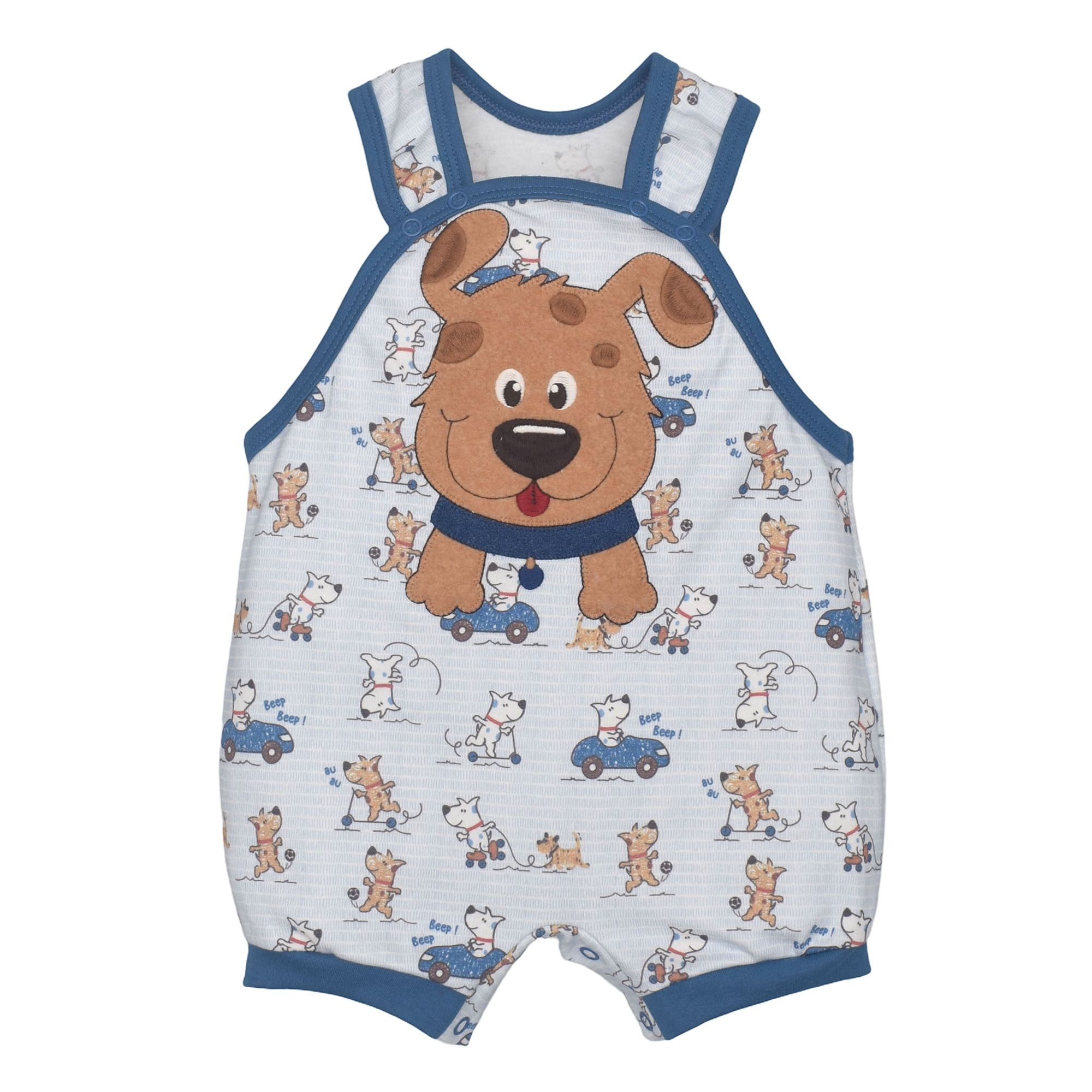 -Banho-de-Sol-Bebe-Suedine-Azul-Doguinhos-Divertidos-1