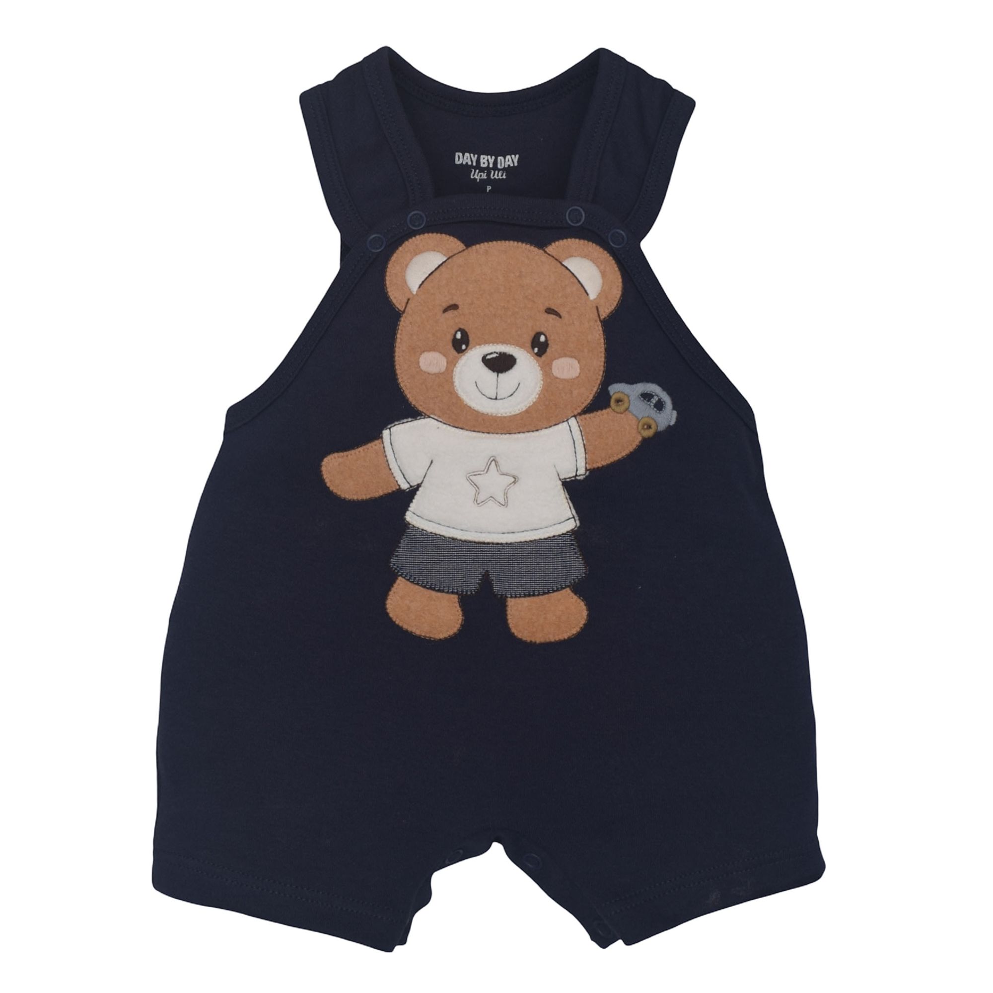 Banho-de-Sol-Bebe-Suedine-Azul-Marinho-Urso-Carrinho-1