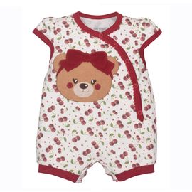 -	Macaquinho-Bebe-Suedine-Cerejinhas-Vermelho-e-Branco-Ursa-Bordada-1
