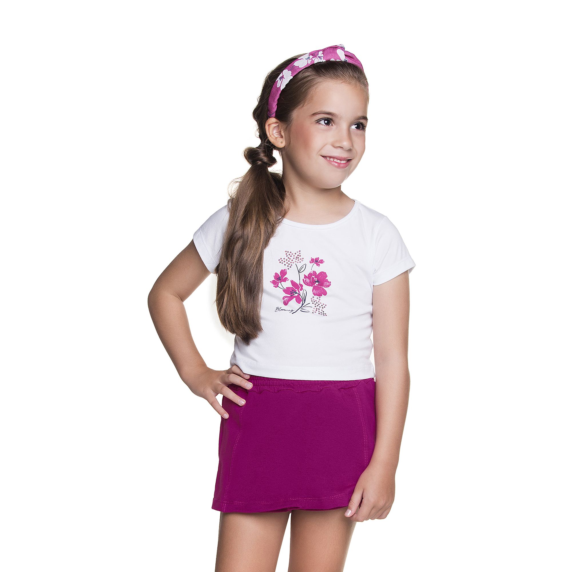 Conjunto-Meninas-Blusa-Branca-Jardim-Encantado-e-Short-Saia-Violeta-1
