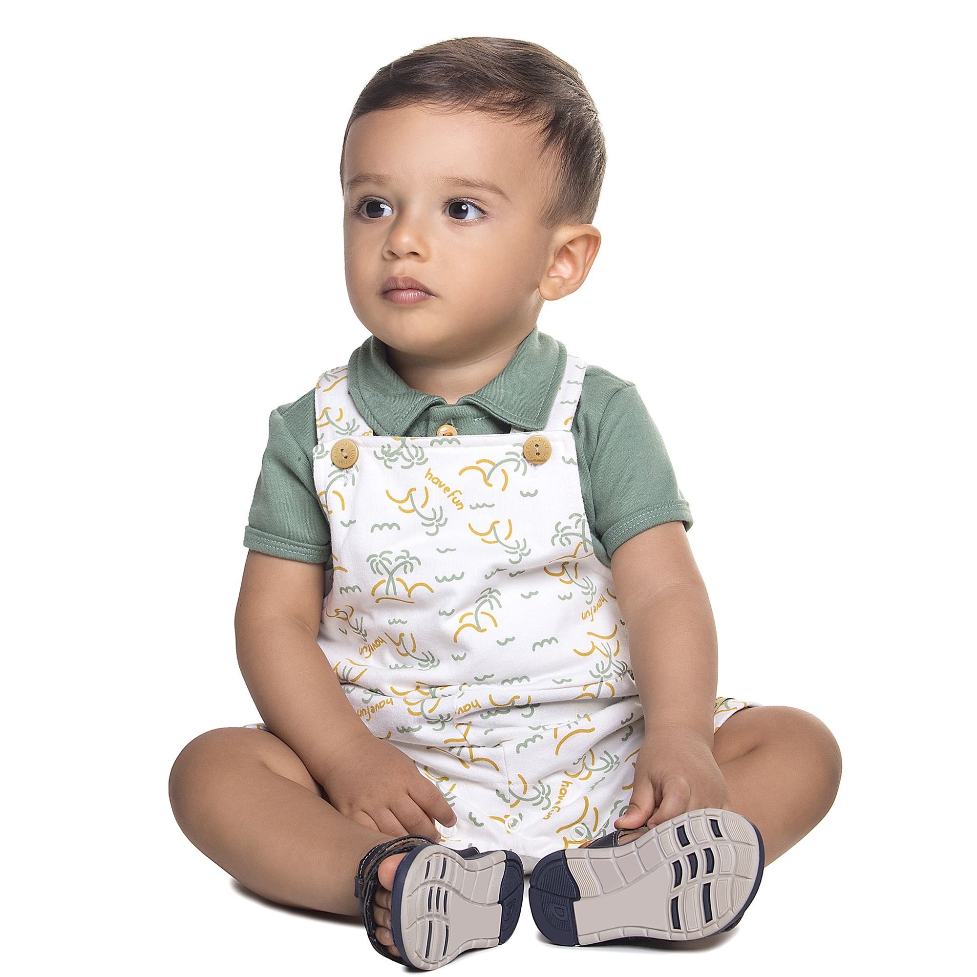 Jardineira-Bebe-Moletim-Off-White-Estampa-Coqueiros-Unissex-1