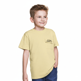 -Camiseta-Infantil-Manga-Curta-Young-Malha-Bege-Com-Bolso-1