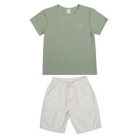 Conjunto-Meninos-Camiseta-Malha-Waffle-Verde-e-Bermuda-Sarja-2