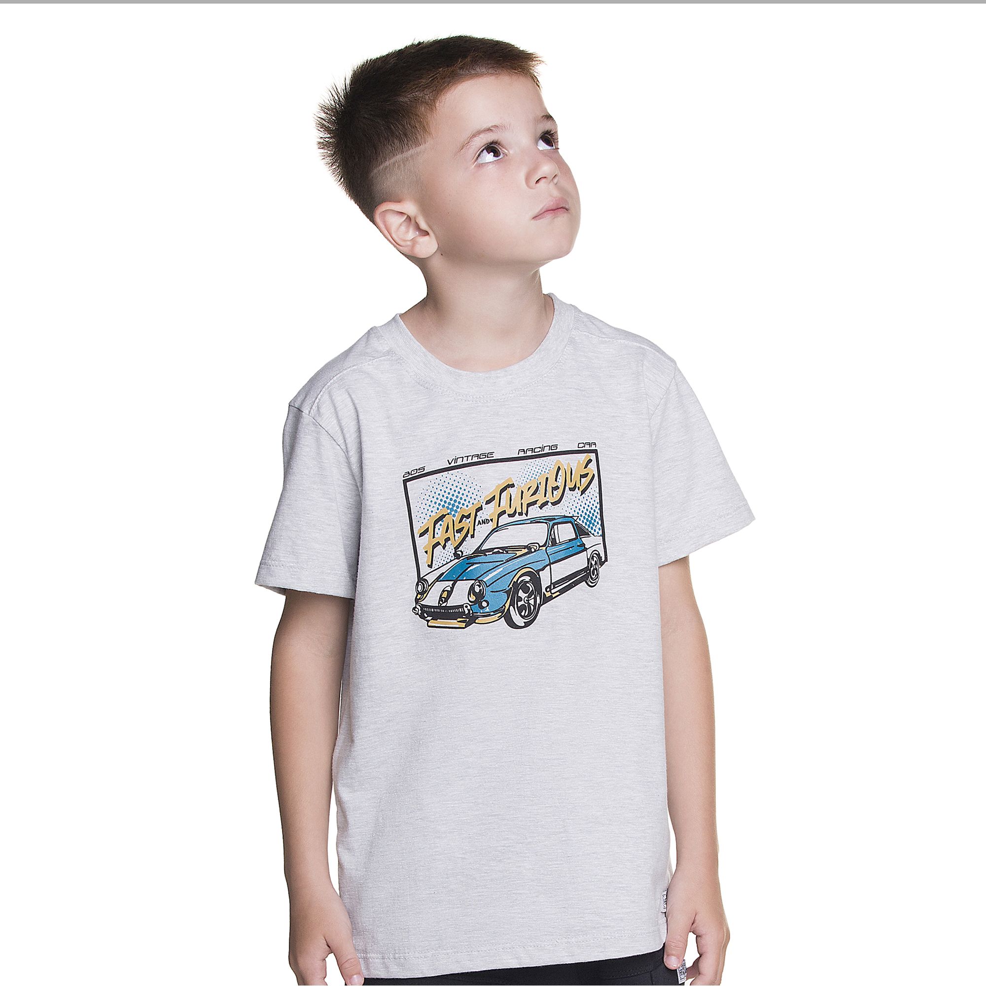 Camiseta-Infantil-Manga-Curta-Malha-Mescla-Claro-Carro-Fast-Furious-1