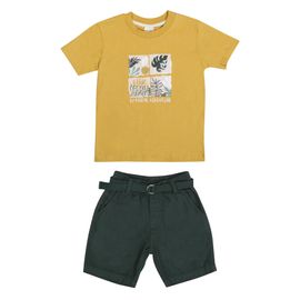 Conjunto-Meninos-Camiseta-Mostarda-Wild-e-Bermuda-Sarja-Verde-2