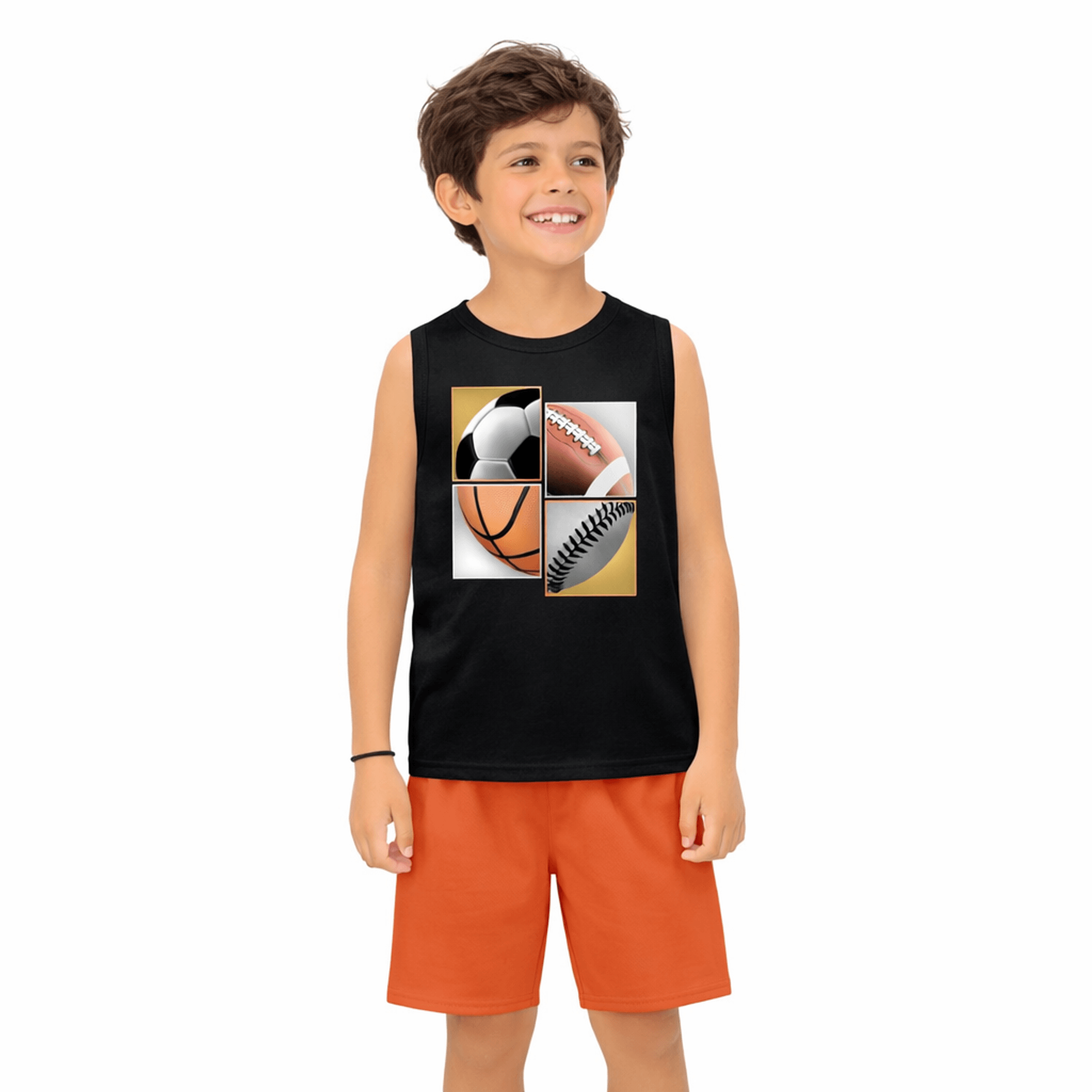 Conjunto-Meninos-Regata-Preta-Bolas-Esportes-e-Bermuda-Laranja-1