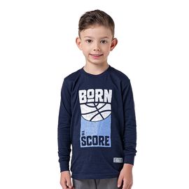 Camiseta-Infantil-Manga-Longa-Azul-Marinho-Score-Basquetebol-1