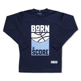 Camiseta-Infantil-Manga-Longa-Azul-Marinho-Score-Basquetebol-2