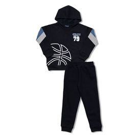 Conjunto-Infantil-Moletom-Preto-Athletic-Basketball-Com-Capuz-2