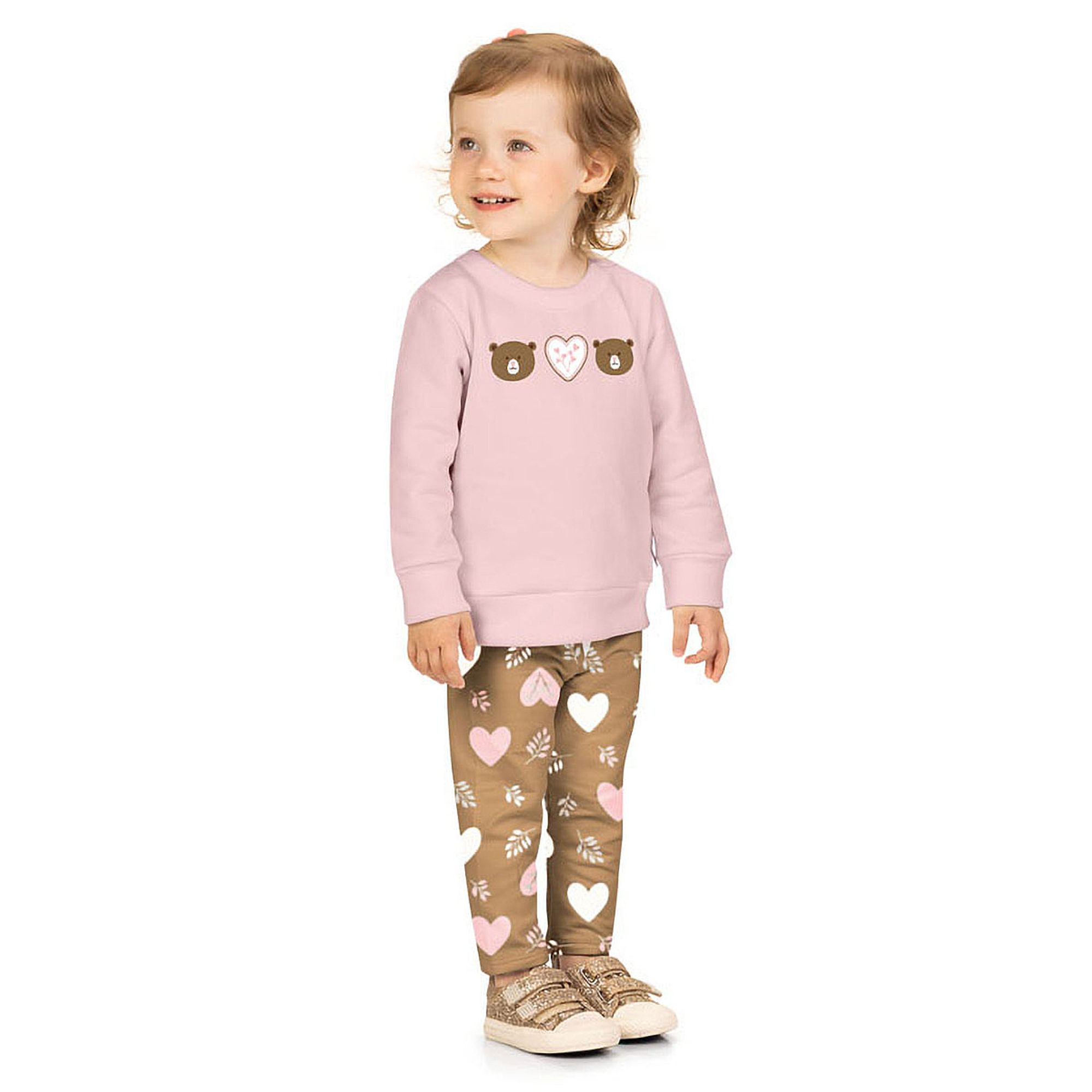 -	Conjunto-Meninas-Casaco-Moletom-Rosa-Ursos-e-Legging-Coracoes-1