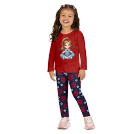 Conjunto-Meninas-Blusa-Longa-Vermelha-Menininha-e-Legging-Marinho-1