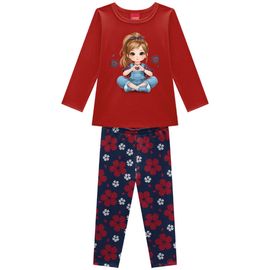 Conjunto-Meninas-Blusa-Longa-Vermelha-Menininha-e-Legging-Marinho-2