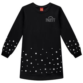 Vestido-Infantil-Preto-Manga-Longa-Moletinho-Party-Bolinhas-Brilhantes-2