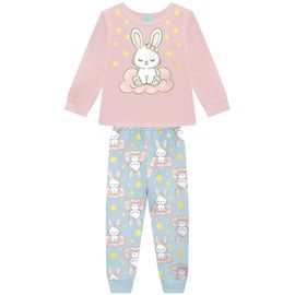Pijama-Meninas-Longo-Moletom-Peluciado-Coelha-Rosa-e-Azul-Claro-2