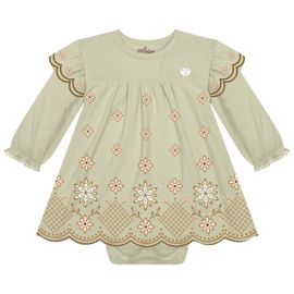 Vestido-Body-Bebes-Manga-Longa-Cotton-Verde-Orvalho-Milon-2
