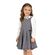 Conjunto-Meninas-Vestido-Jacquard-Xadrez-Preto-e-Blusa-Gola-Bordada-