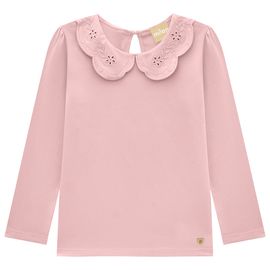 Blusa-Infantil-Manga-Longa-Rosa-Sorbet-Cotton-com-Gola-Bordada-Milon-2