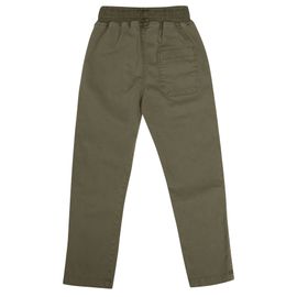 Calca-Infantil-Sarja-Comfort-Verde-Militar-Jogger-Elastico-Cintura-2