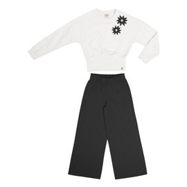 Conjunto-Meninas-Blusao-Branco-Flor-Bordada-e-Calca-Wide-Leg-Preta-2