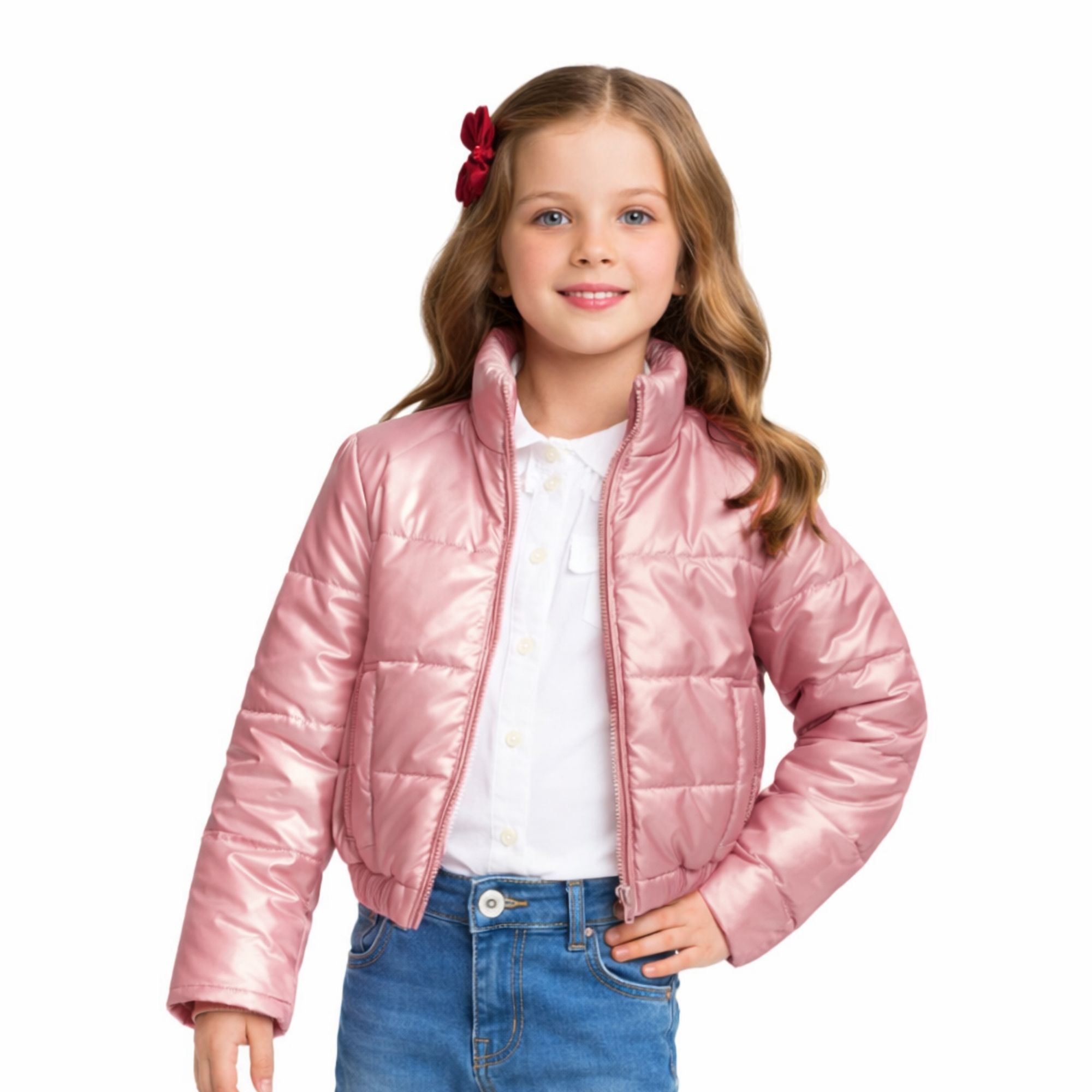 Jaqueta-Puffer-Menina-Tecido-Acetinado-Rosa-Sorbet-Milon-1