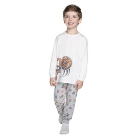 Pijama-Meninos-Longo-Meia-Malha-Off-White-e-Cinza-Basquete1