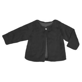 Casaco-de-Pelo-Infantil-Menina-Preto-Venezia-Botao-Coracao-2