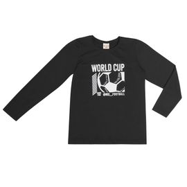 Camiseta-Infantil-Preta-Manga-Longa-Malha-Dry-World-Cup-2