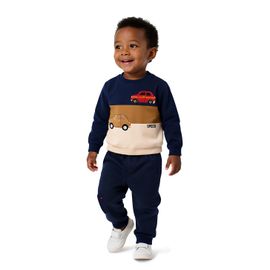 Conjunto-Meninos-Moletom-Faixas-Carrinhos-Bordados-Azul-Marinho-1