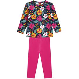 Conjunto-Meninas-Blusa-Manga-Longa-Azul-Flores-e-Legging-Rosa-2