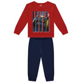 Conjunto-Meninos-Camiseta-Vermelha-Level-Game-e-Calca-Marinho-2