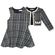 -	Conjunto-Infantil-Vestido-e-Casaco-Tweed-Preto-Branco-e-Fios-Dourados-2