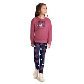 Conjunto-Moletom-Meninas-Rosa-Hibisco-Feel-Love-e-Legging-Marinho-1